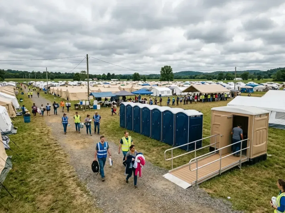 disaster-relief-camp-restrooms-010 — frequently asked questions, Dumpster & Portable Bathrooms Rental in Mount Juliet, TN